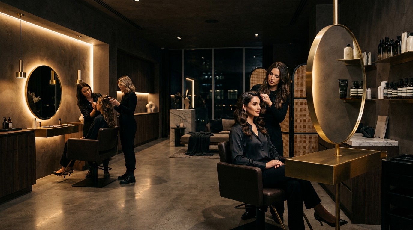 Aura Effects Salon Ortamı