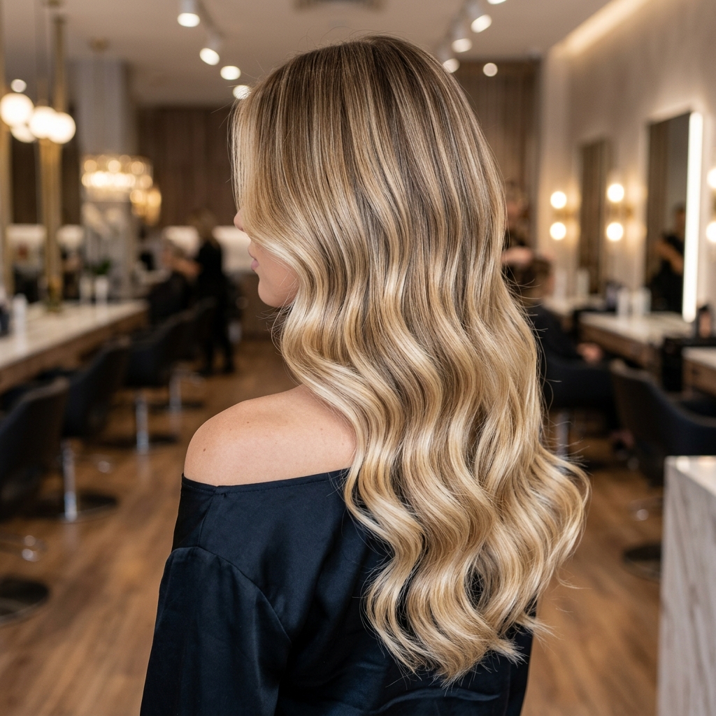 Sarışın Balayage